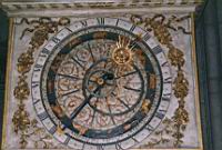 Lyon, Cathedrale Saint Jean, Horloge astronomique (detail)